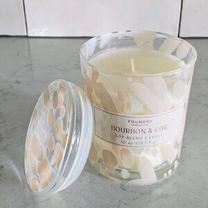 FOUNDRY CANDLE CO Bourbon & Oak Candle